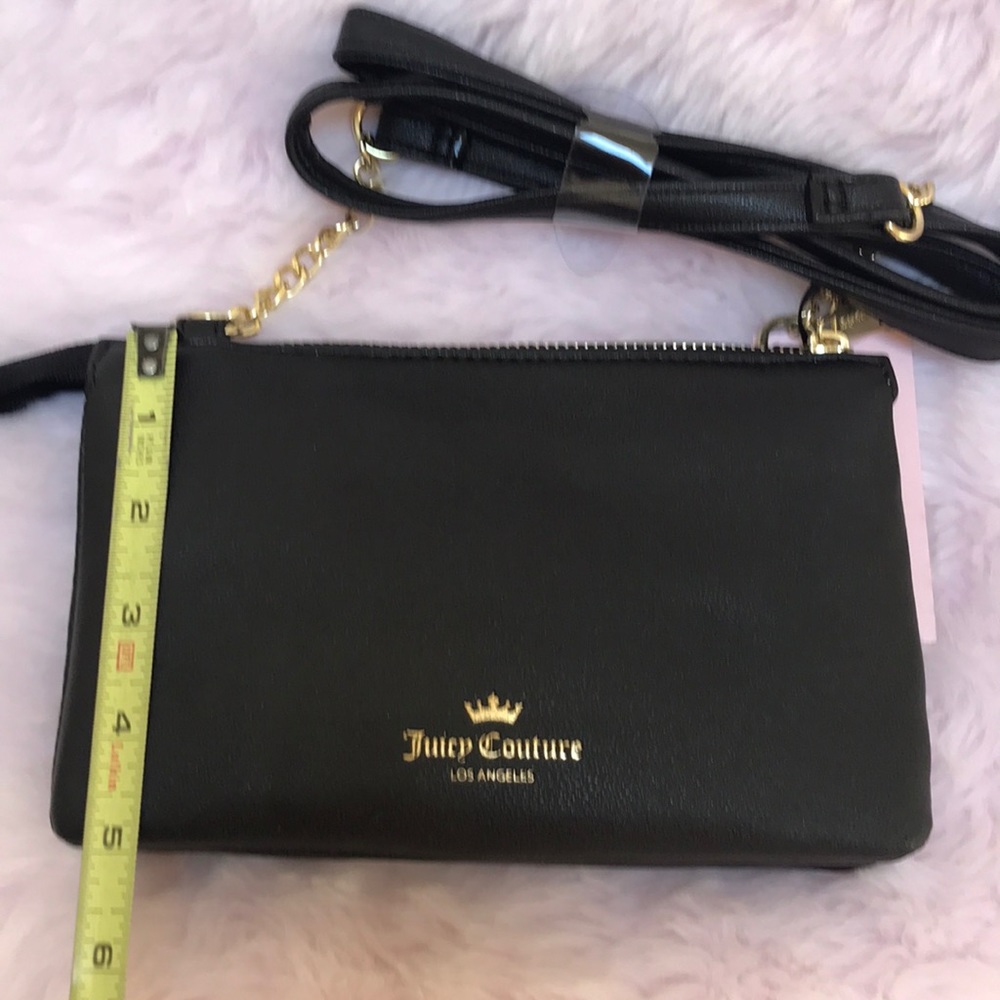 JUICY COUTURE BLACK PURSE - Picture 7 of 8
